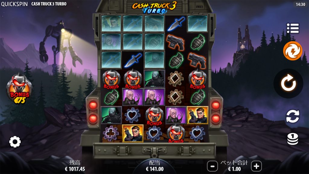 遊雅堂のおすすめスロット「CASH TRUCK 3」